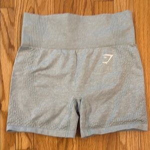 Gym shark S light blue Women's High-Waisted short Shorts work out athletic gym